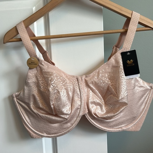 NWT Wacoal Women's Back Appeal Underwire Bra, Rose Dust - Picture 4 of 7